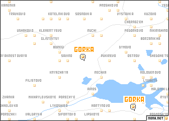 map of Gorka