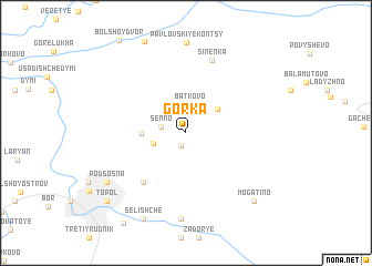 map of Gorka