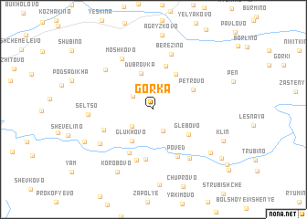map of Gorka
