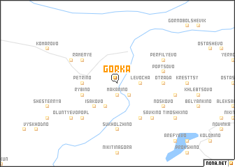 map of Gorka