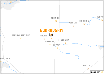 map of Gor\