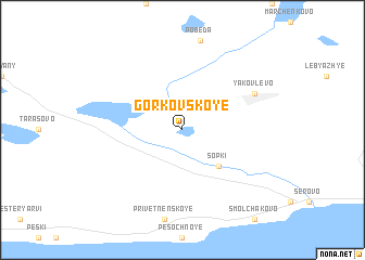 map of Gor\