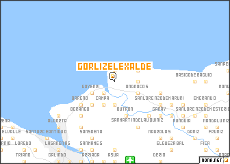 map of Górliz-Elexalde