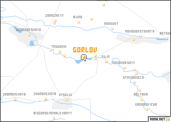 map of (( Gorlov ))