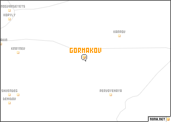 map of Gormakov