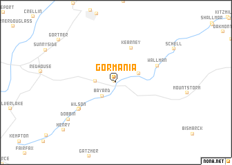 map of Gormania