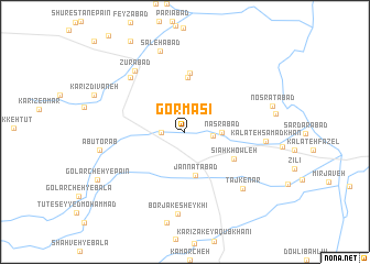 map of Gormāsī