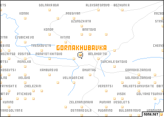 map of Gorna Khubavka