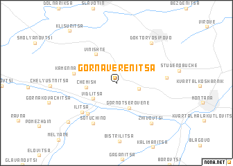 map of Gorna Verenitsa