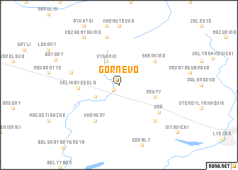 map of Gornevo