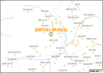 map of Gorni Dlapin Dol