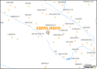 map of Gorni Lipovik