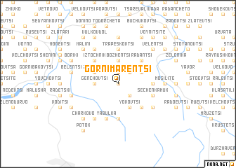 map of Gorni Marentsi