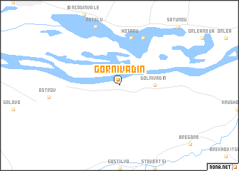 map of Gorni Vadin