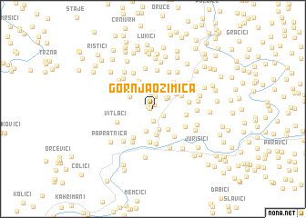 map of Gornja Ozimica