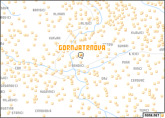 map of Gornja Trnova