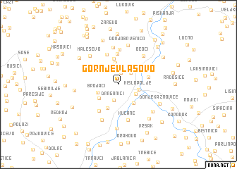 map of Gornje Vlasovo