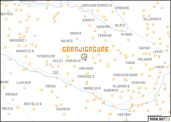 map of Gornji Grgure