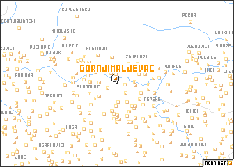 map of Gornji Maljevac