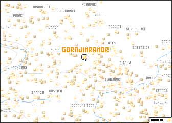 map of Gornji Mramor