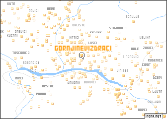 map of Gornji Nevizdraci