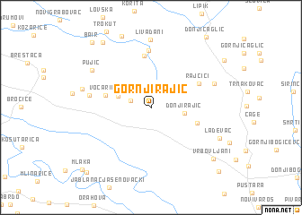 map of Gornji Rajić