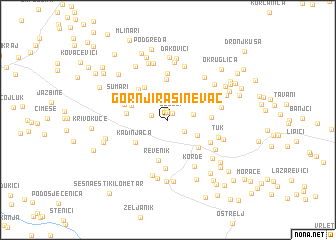 map of Gornji Rasinevac