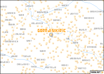 map of Gornji Sikirić