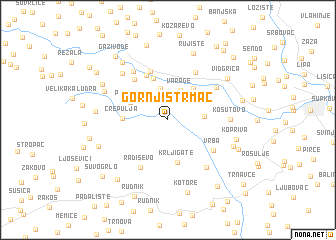 map of Gornji Strmac