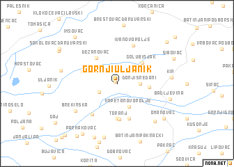 map of Gornji Uljanik