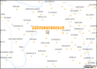 map of Gorno Barbarevo