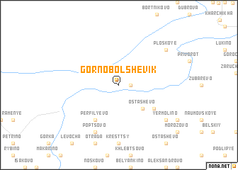 map of Gorno-Bol\