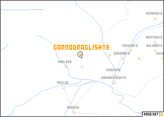 map of Gorno Draglishte