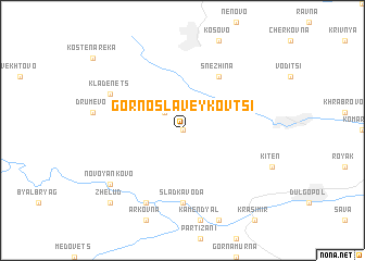map of Gorno Slaveykovtsi