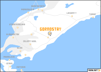 map of Gornostay