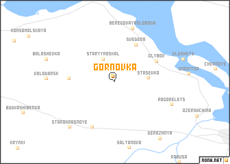 map of Gornovka