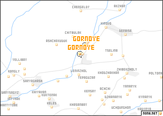 map of Gornoye