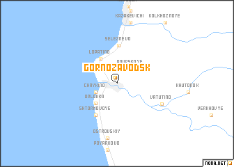 map of Gornozavodsk