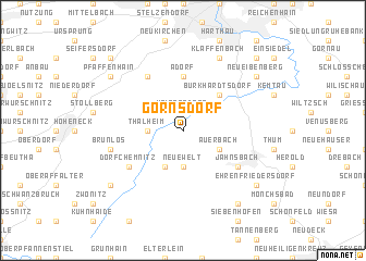 map of Gornsdorf