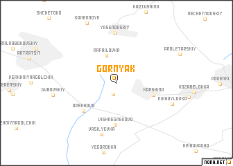 map of Gornyak