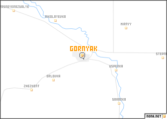 map of Gornyak