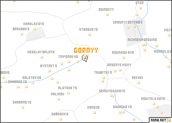 map of Gornyy