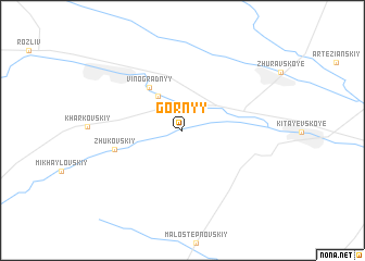 map of Gornyy