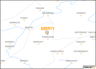 map of Gornyy