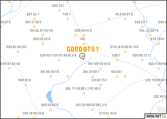 map of Gorobtsy