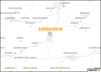 map of Gorodkovka