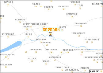 map of Gorodok