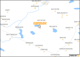 map of Gorodok