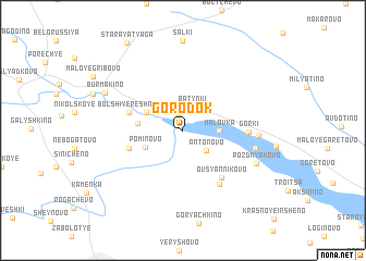 map of Gorodok