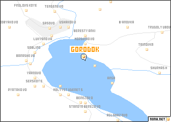 map of Gorodok